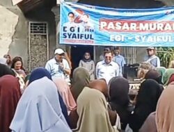 Calon Wakil Bupati M.Syaiful Anwar Sambangi Masyarakat Sragi