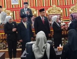 Pengambilan Sumpah Ketua dan Wakil Ketua DPRD Kabupaten Lampung Selatan