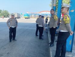 Polres Lampung Selatan Perketat Pelabuhan Bakauheni Jelang Pelantikan Presiden dan Wakil Presiden