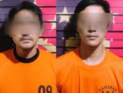 Bersembunyi di Kamar Mandi, Dua Pengguna Sabu Ditangkap Polisi