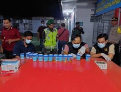 Gandeng Polres Lamsel, Kodim 0421/LS, dan BNNK : Lapas Kalianda Geledah Blok Hunian Serta Tes Urine WBP