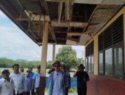 Calon Bupati Lampung Selatan Radityo Egi Pratama Tinjau Langsung Sekolah Yang Rusak