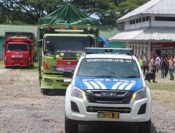 Polres Lampung Selatan Kawal Distribusi Logistik Pilkada 2024 ke 17 Kecamatan