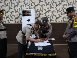 Tiga Jabatan Strategis Polres Lampung Selatan Resmi Berganti Dalam Sertijab Yang Dipimpin Kapolres