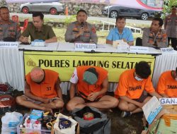 Tim Sikat Rajabasa, Ungkap Kasus Pencurian Dengan Pemberatan