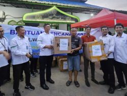 PT.ASDP Cabang Bakauheni Berikan Bantuan Kepada Korban Banjir