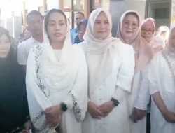 Zita Anjani Ketua TP-PKK Lamsel Lihat Kondisi Bayi di RSUD Bob Bazar Kalianda