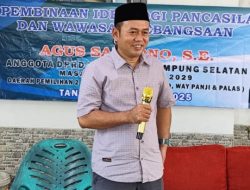 Agus Sartono Anggota DPRD Lamsel Gelar IPWK