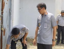 Kalapas Kalianda Cek Kesiapan Sarana Pengamanan Jelang Idul Fitri