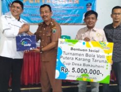 PT ASDP Indonesia Ferry (Persero) Cabang Bakauheni Support Event Turnamen Volly Ball