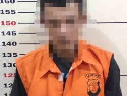 Polsek Kalianda Tangkap Pelaku Pencurian Mesin Cuci di Merak Belantung