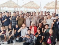 Polres Lamsel Beserta Jajaran Silaturahmi Dengan Jurnalis