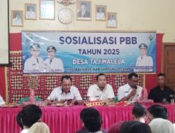 Pemdes Tajimalela Sosialisasikan PBB Tahun 2025