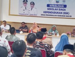 Sosialisasi Sekolah Siaga Kependudukan, Dinas P2KB Libatkan BNN Lampung Selatan