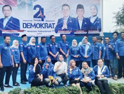 Hut ke- 24 Th, DPC Partai Demokrat Lamsel Santuni Anak Yatim