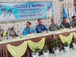 Pemdes Kedaton Gelar MUSDES RKPDes Tahun Anggaran 2026