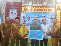 Pemdes Pematang Salurkan BLT-DD Tahap III