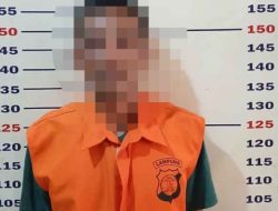Polsek Kalianda Tangkap Pelaku Percobaan Pencurian Motor di Negeri Pandan