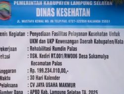 Diduga Ugal-ugalan: Proyek Rehabilitasi Rumdin Palas Rp199 Juta Dikebut 30 Hari, Metode Pasangan Batu Dinilai Tak Sesuai Kaidah Teknis