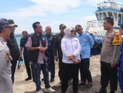 Kompolnas Pantau Pengamanan Nataru di Bakauheni, Polisi dan Stakeholder Siap Layani Masyarakat