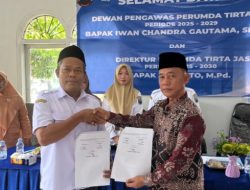 Serah Terima Jabatan Direktur Perumda Tirta Jasa Lampung Selatan, Fokus Tingkatkan Pelayanan dan PAD