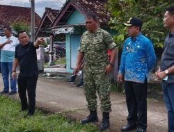 Camat Kalianda Tinjau Lokasi Koperasi Merah Putih di Desa Palembapang