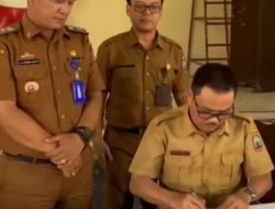 Sertijab Dinas PUPR Lampung Selatan, Agnatius Syahrizal Resmi Gantikan Hasbie Aska