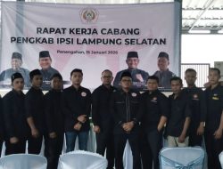 Rakercab Lengkap IPSI Lampung Selatan Tegaskan Penguatan Organisasi dari Tingkat Bawah