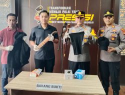 Konferensi Pers, Polres Lampung Selatan Tangkap Pelaku Pembacokan di Sidomulyo