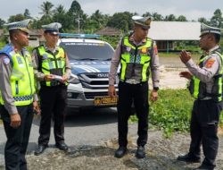 Satlantas Polres Lampung Selatan Survei Jalur Lintas dan Buffer Zone Jelang Operasi Ketupat 2026