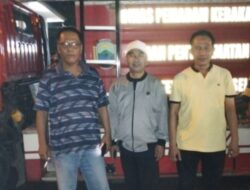 Camat Kalianda di Dampingi Kades dan Babinsa Tinjau Lokasi Kebakaran di Kedaton