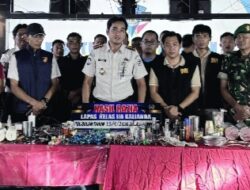 Komitmen Tanpa Kompromi, Kalapas Kalianda Pimpin Razia Gabungan Berantas Halinar