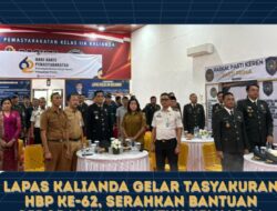 Lapas Kalianda Gelar Tasyakuran HBP ke-62, Serahkan Bantuan Gerobak UMKM Untuk Keluarga WBP