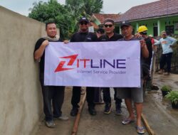 Kolaborasi Desa dan Perusahaan Telekomunikasi, Tajimalela Bangun Rabat Beton 340 Meter
