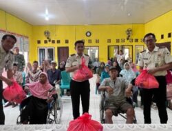 Pemasyarakatan Hadir untuk Masyarakat, Lapas Kalianda Salurkan Bantuan Sembako