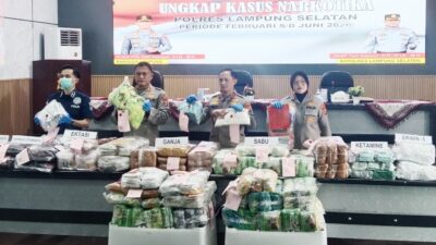 Ungkap 17 Kasus Narkotika, Sita Sabu 179,5 Kg dan Selamatkan 948 Ribu Jiwa