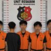 Polisi Ungkap Sindikat Pencurian Motor di Candipuro, Lima Orang Diamankan, Satu Pelaku Masih Berstatus ABH