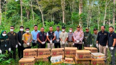 977 Ekor Burung, Termasuk Satwa Dilindungi, Digagalkan di Pelabuhan Bakauheni