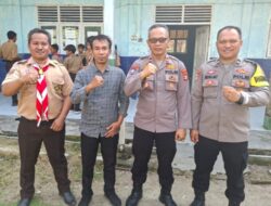 Naik Perahu Demi Edukasi, Polisi Bekali Pelajar Pulau Sebesi Lawan Narkoba dan Bullying