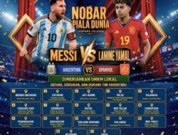 Gelar Nobar Final Piala Dunia di 17 Kecamatan, Pemkab Lampung Selatan Ubah Kemeriahan Jadi Berkah bagi UMKM Lokal
