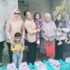 Zita Anjani Sambangi Anak Berisiko Stunting dan Berikan Bantuan