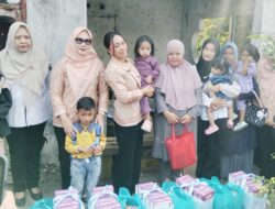 Zita Anjani Sambangi Anak Berisiko Stunting dan Berikan Bantuan