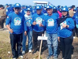 Aksi Nyata Partai Demokrat, Bersihkan Pantai dan Tanam Pohon